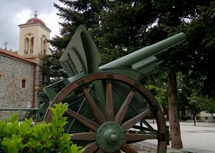 Rest On The Pedestrian Street Kalavryta
